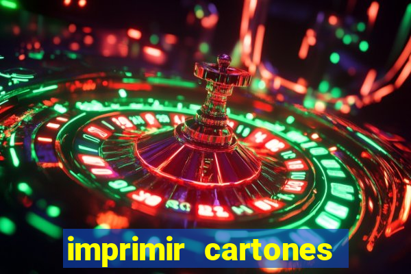 imprimir cartones de bingo